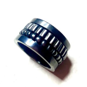 Plata oxidada con movimiento