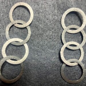 Pendientes Cascada de Aros