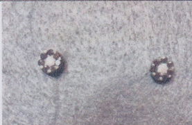 Pendientes de cristal